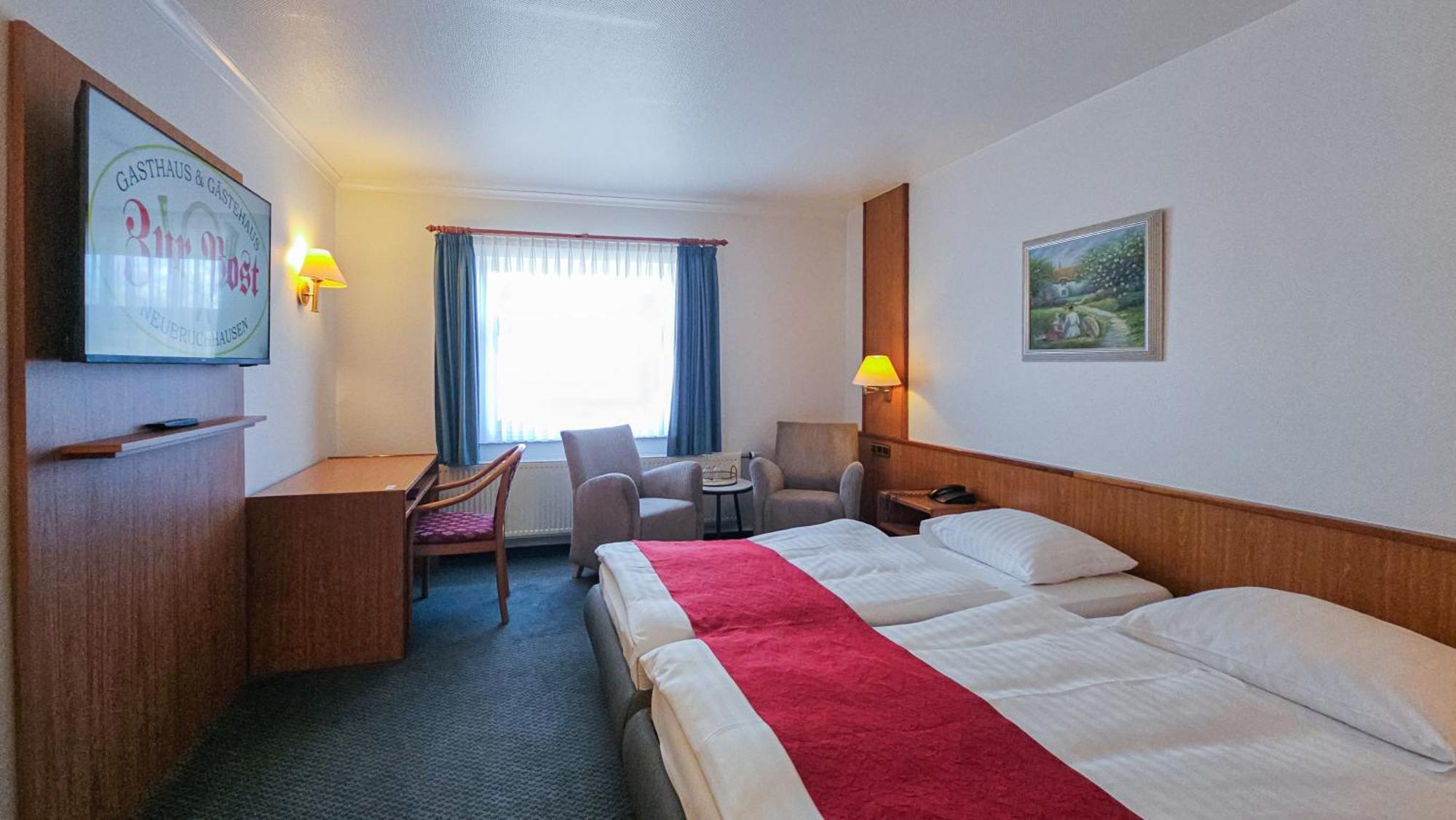 Hotel Zur Post Neubruchhausen Esterno foto
